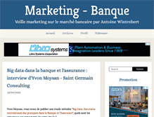 Tablet Screenshot of marketing-banque.fr